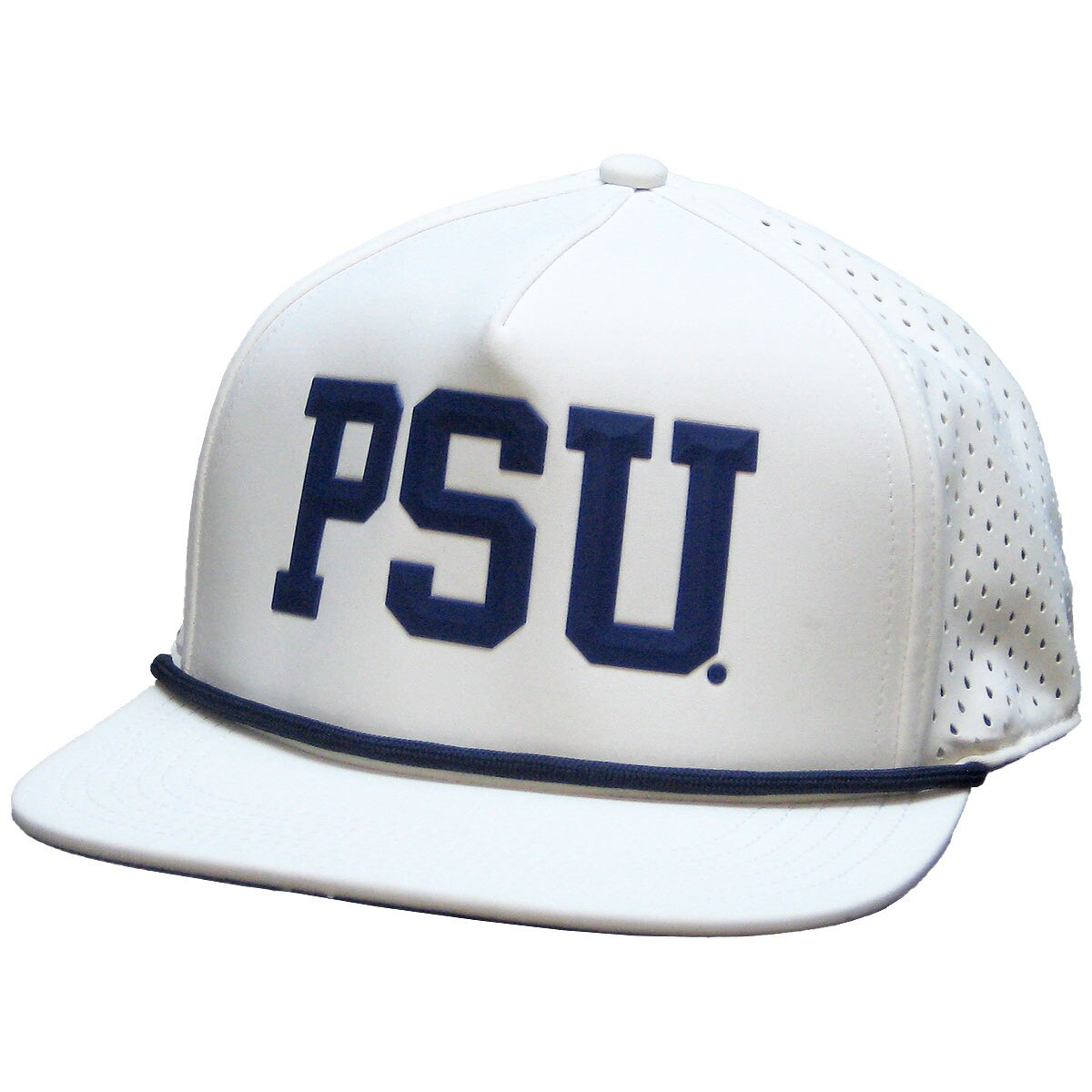 white country clubber hat with navy PSU on front